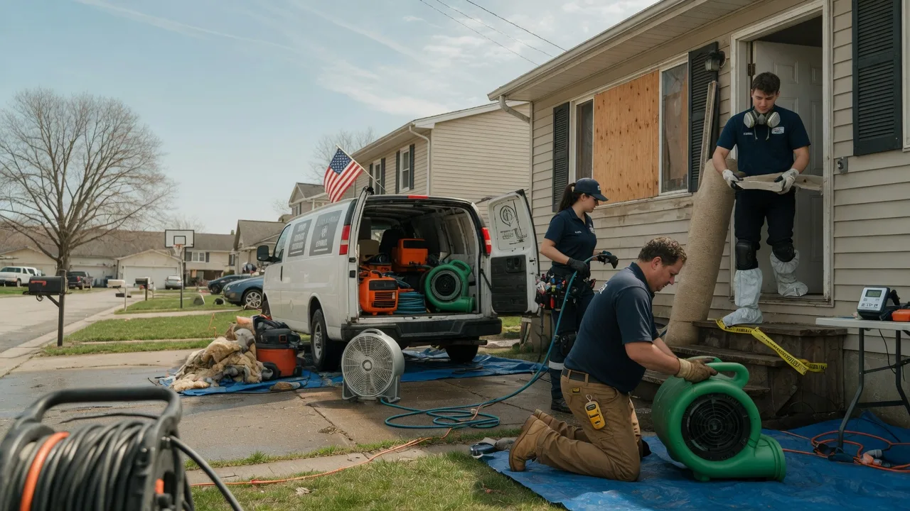 Water Damage Restoration in Lakeview, AR near me